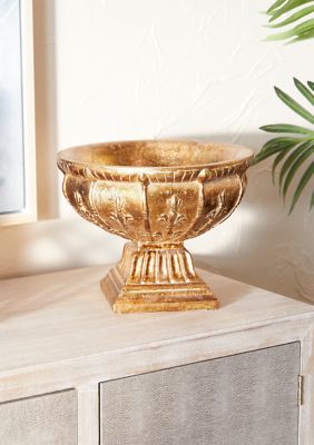 Traditional Polystone Decorative Bowl