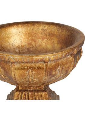 Traditional Polystone Decorative Bowl