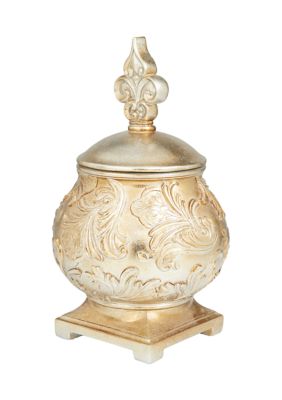 Traditional Polystone Decorative Jars