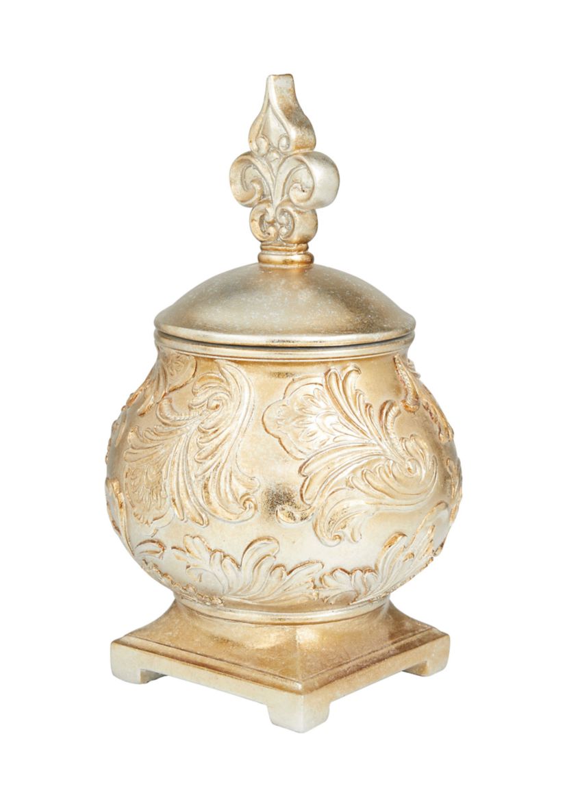 Traditional Polystone Decorative Jars