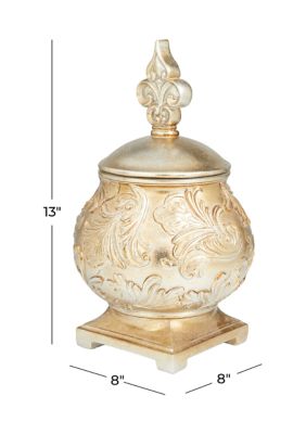 Traditional Polystone Decorative Jars