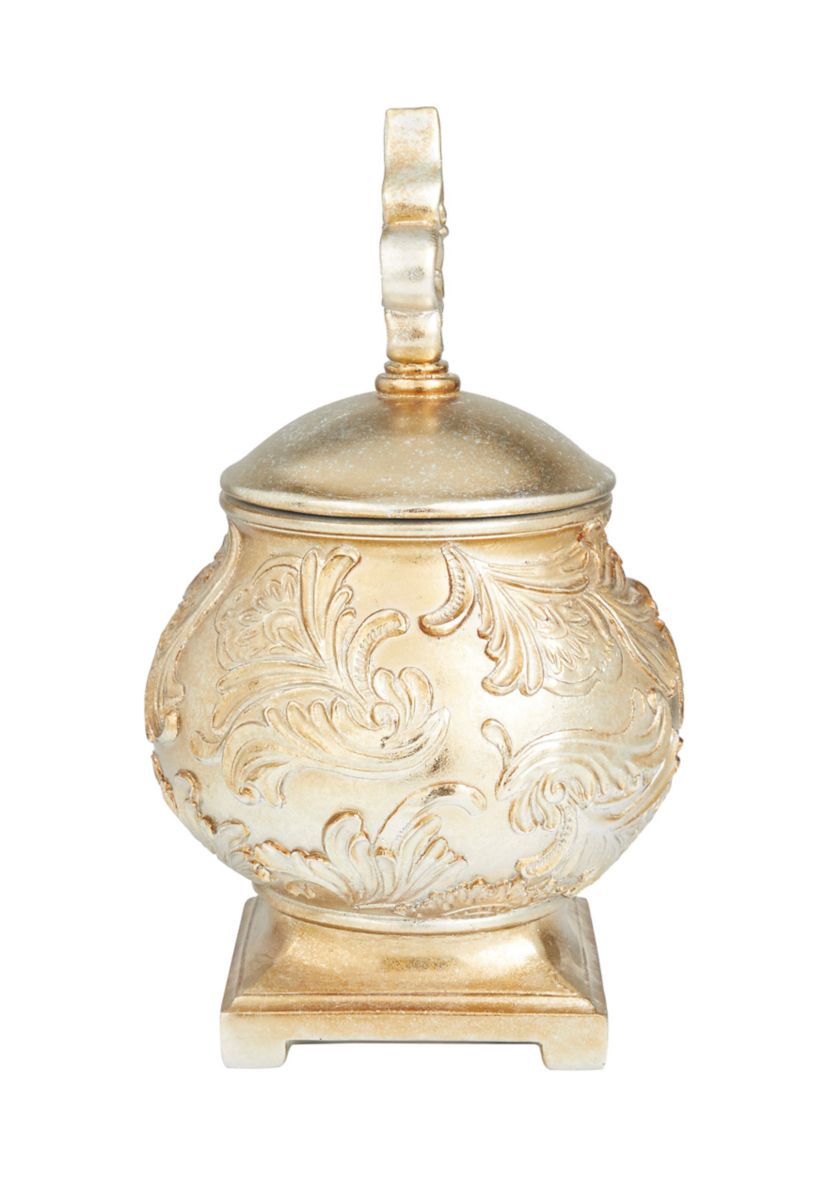 Traditional Polystone Decorative Jars