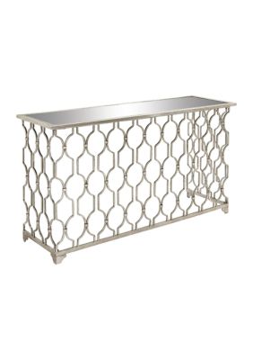 Contemporary Metal Console Table