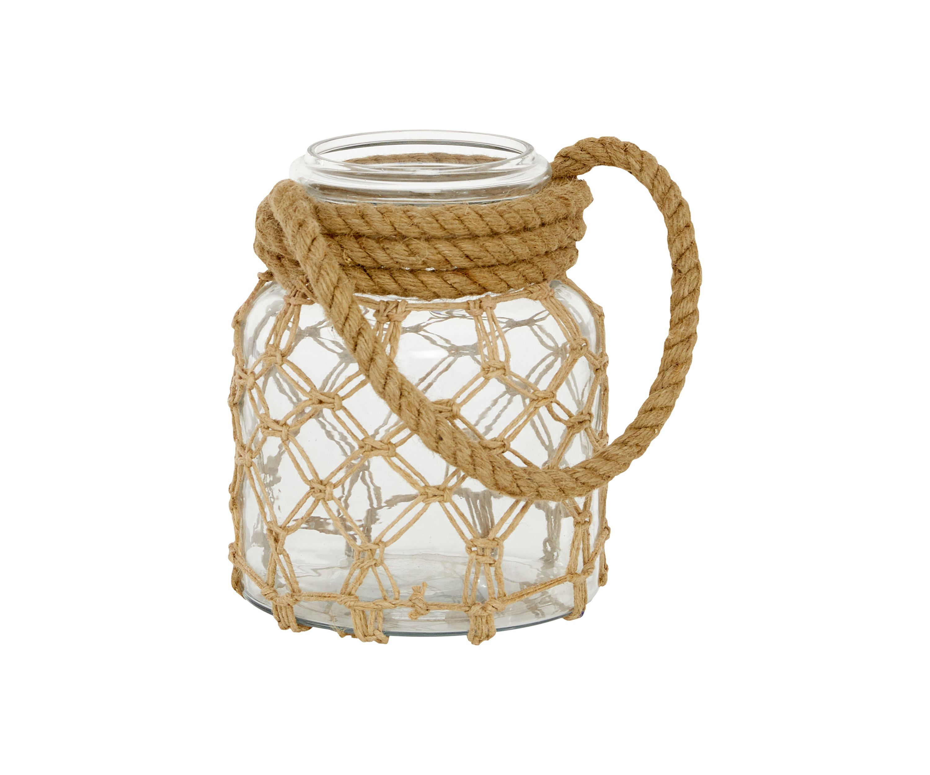 Coastal Glass Candle Lantern