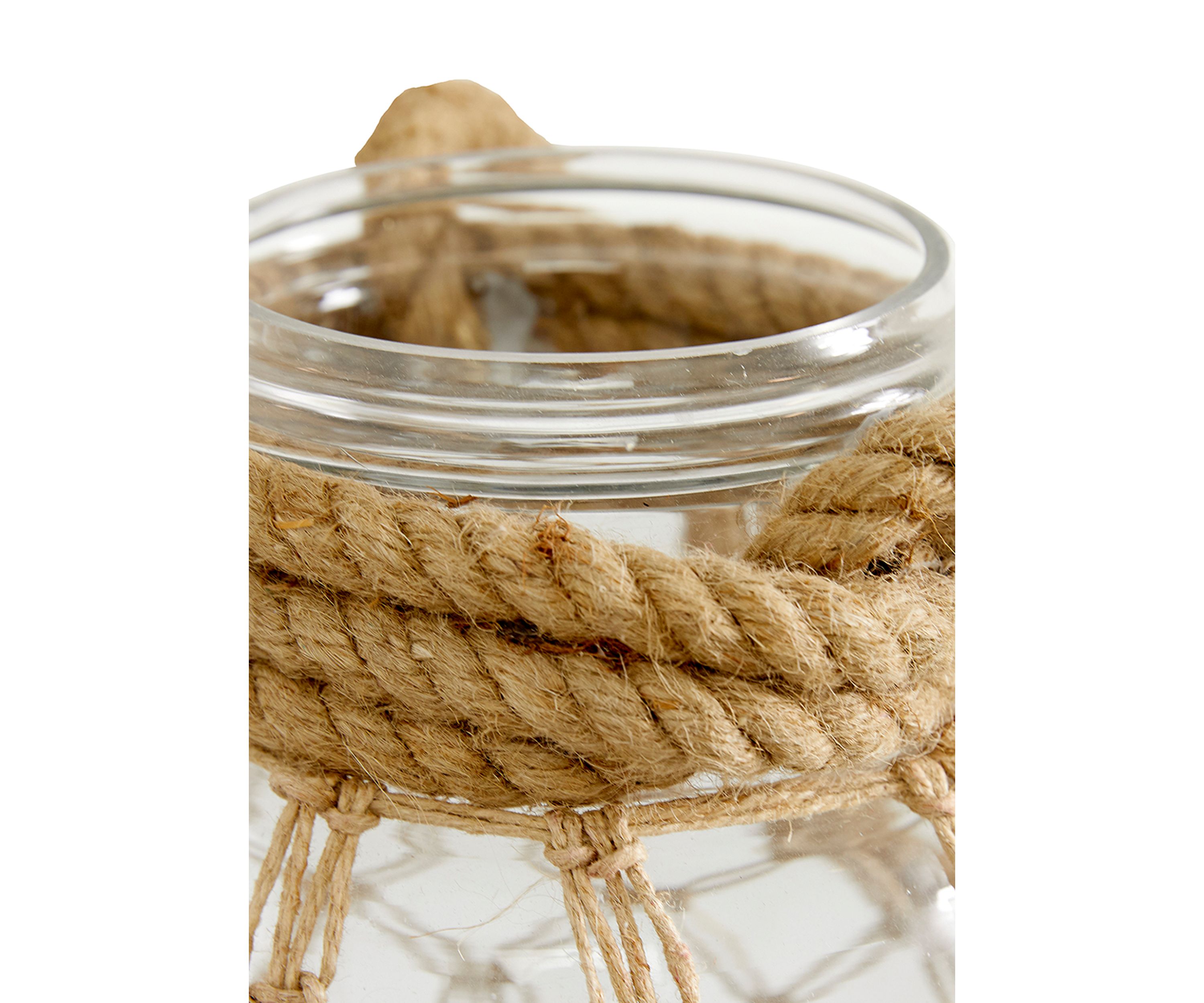 Coastal Glass Candle Lantern
