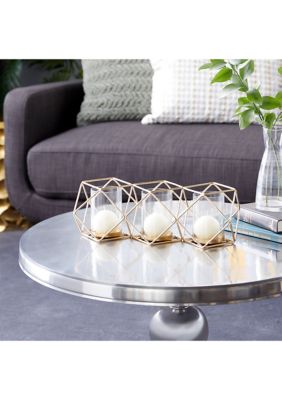 Modern Metal Candle Holder