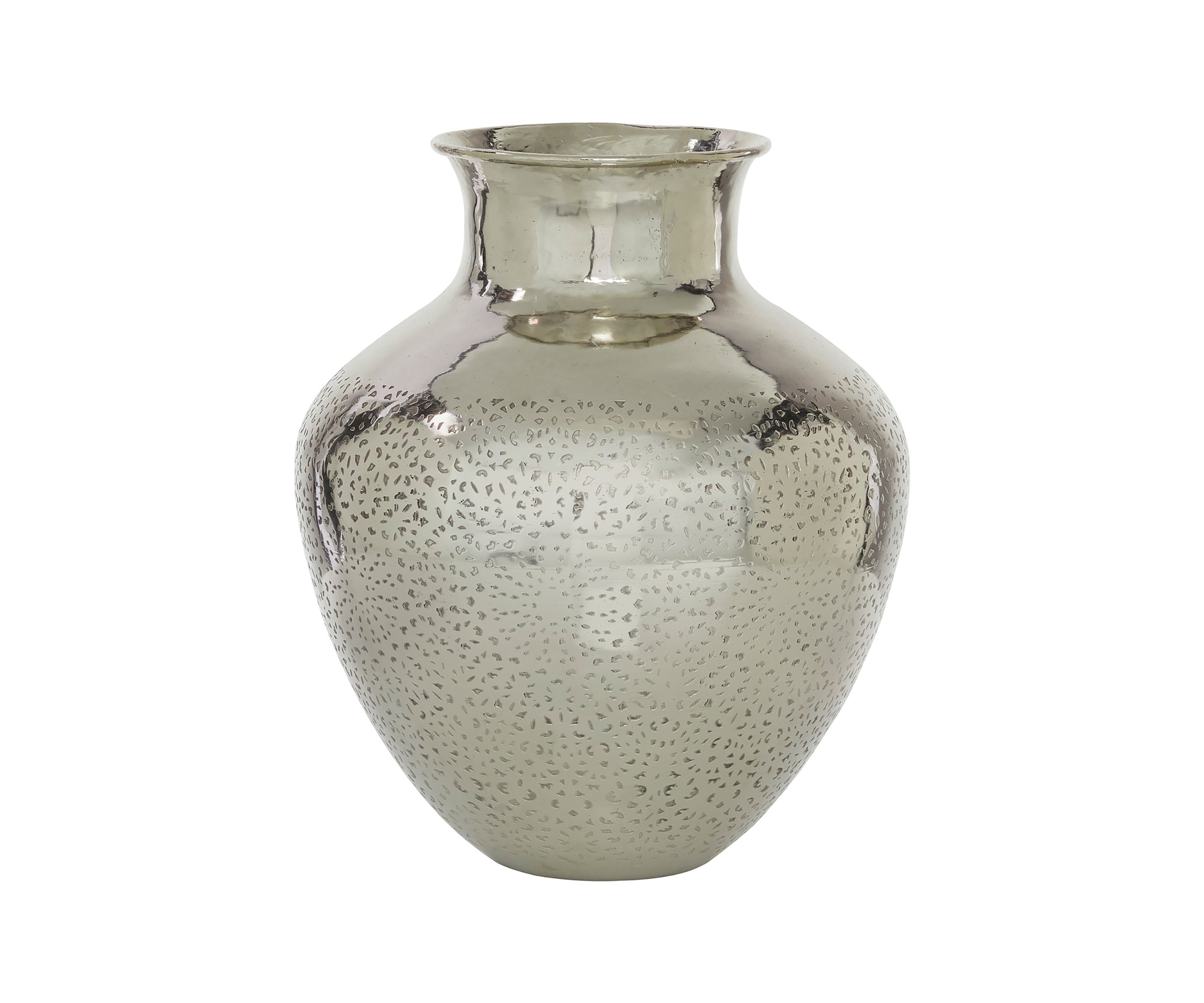 Contemporary Aluminum Metal Vase