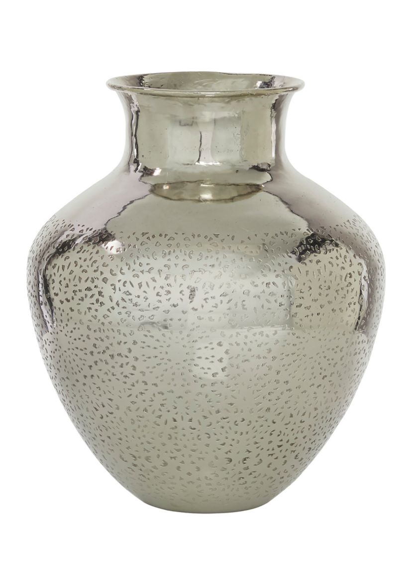 Contemporary Aluminum Metal Vase