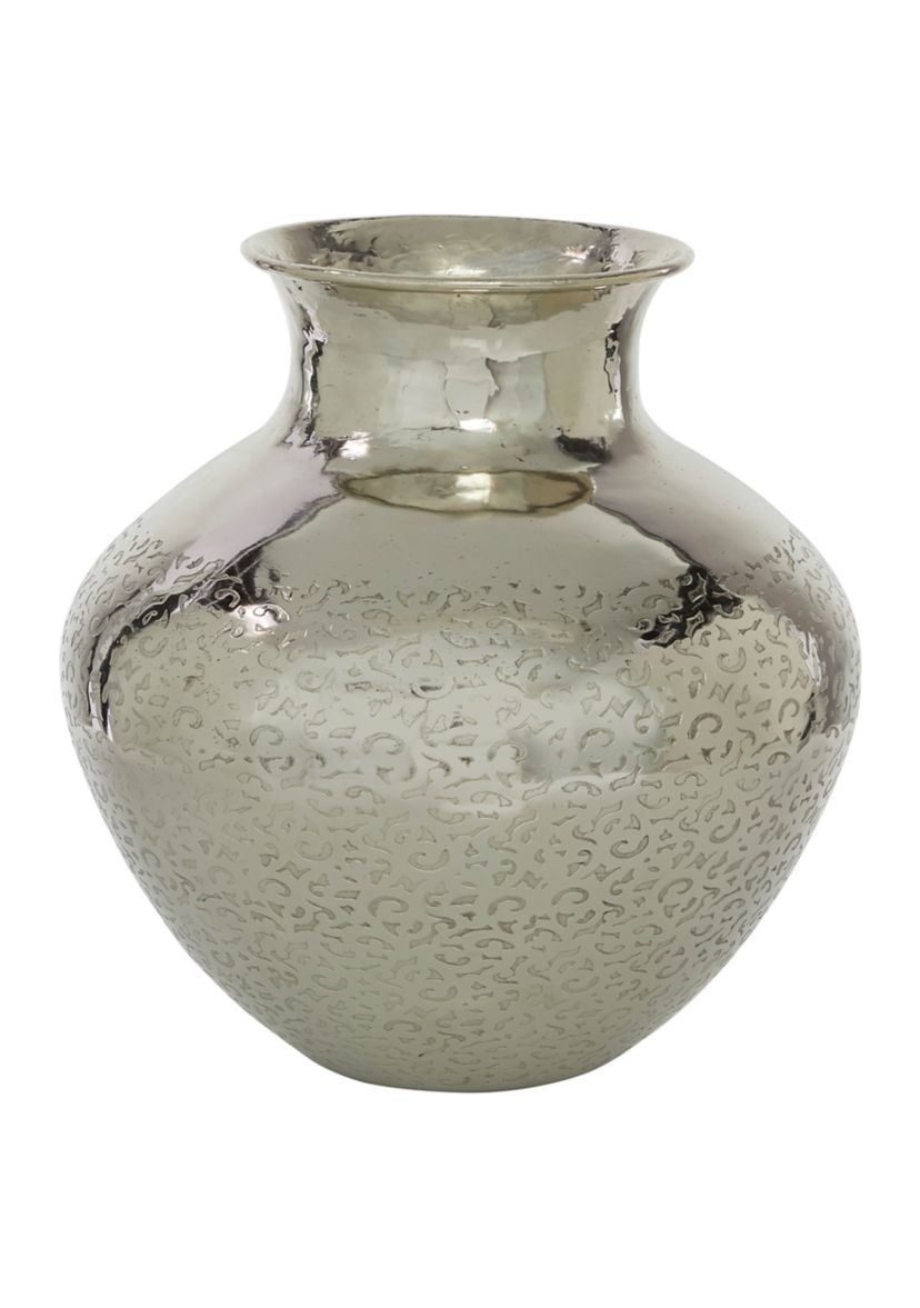 Contemporary Aluminum Metal Vase