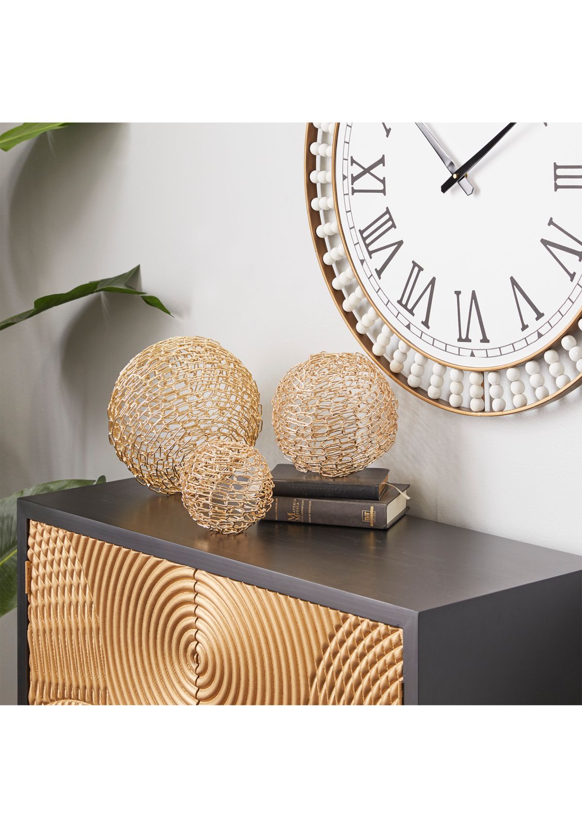 Contemporary Metal Sculpture - Set of 3