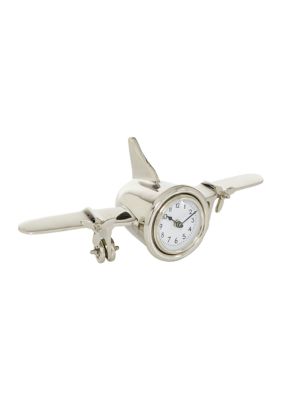 Contemporary Aluminum Metal Clock