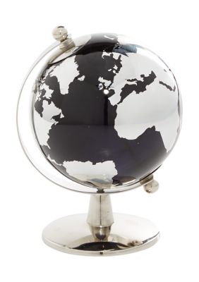 Contemporary Stainless Steel Metal Globe