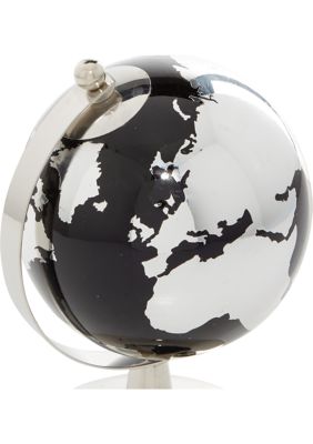 Contemporary Stainless Steel Metal Globe