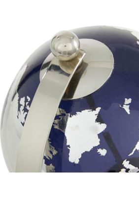 Contemporary Stainless Steel Metal Globe