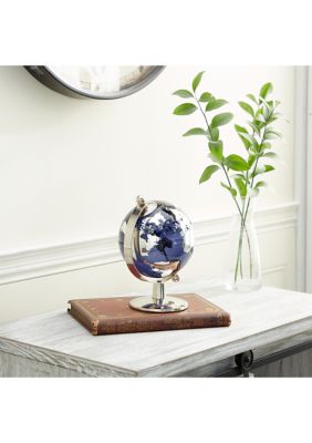 Contemporary Stainless Steel Metal Globe