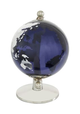 Contemporary Stainless Steel Metal Globe