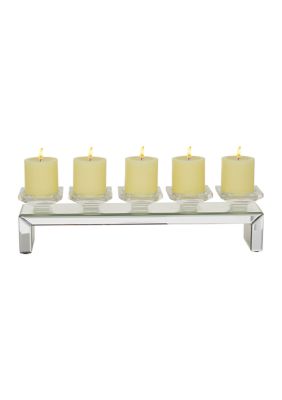 Glam Glass Candelabra