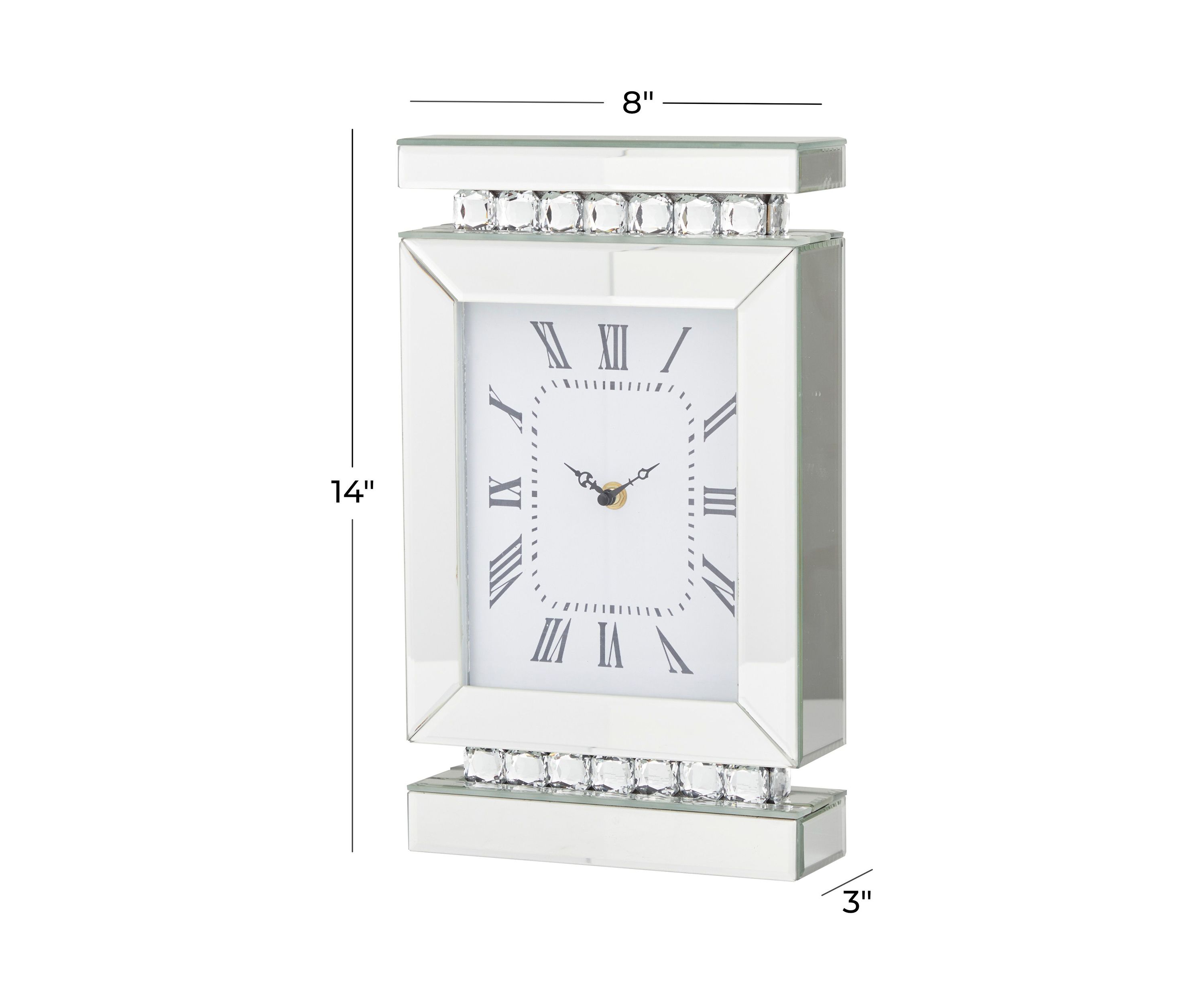 Glam Glass Clock