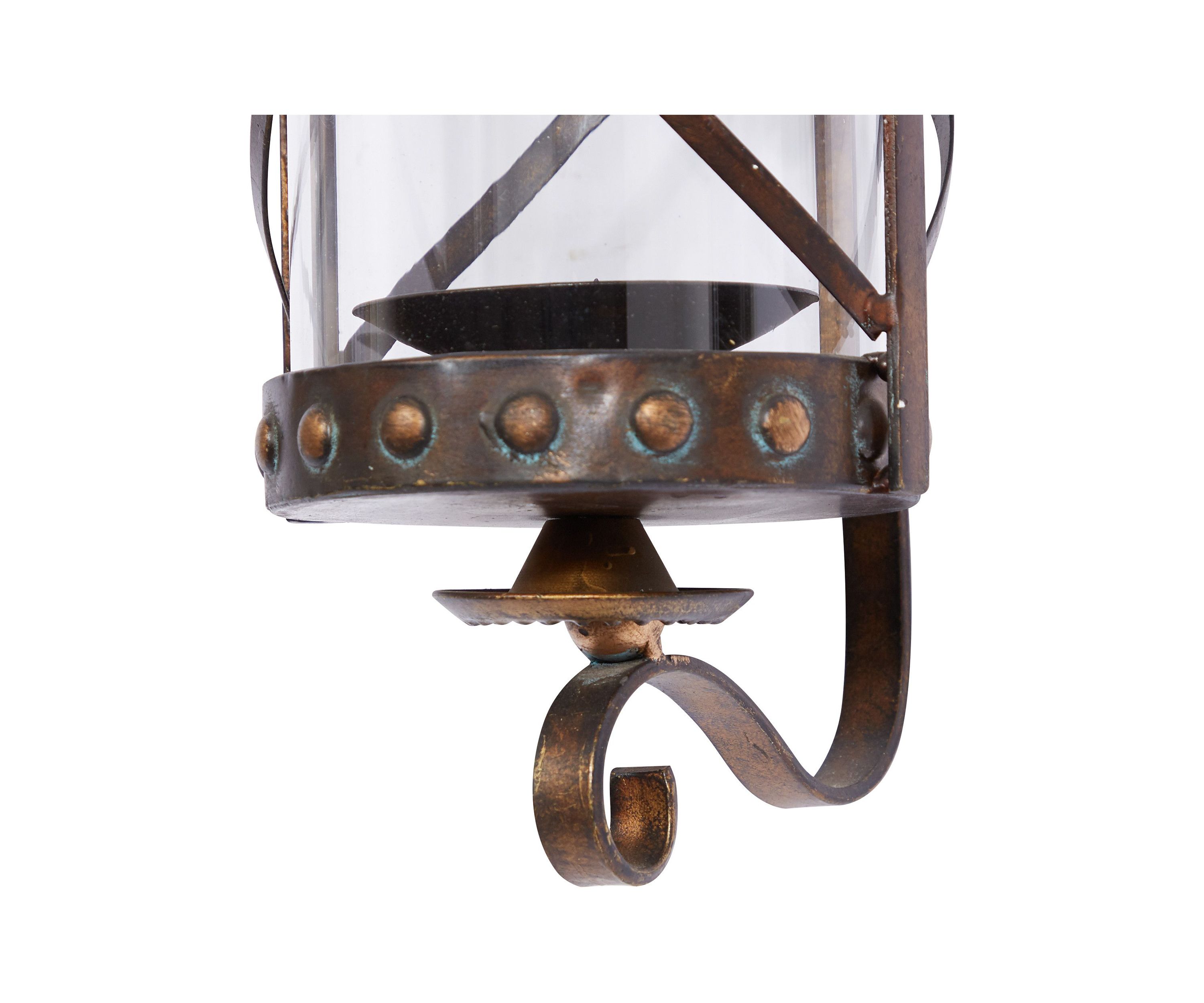 Traditional Glass Wall Sconce
