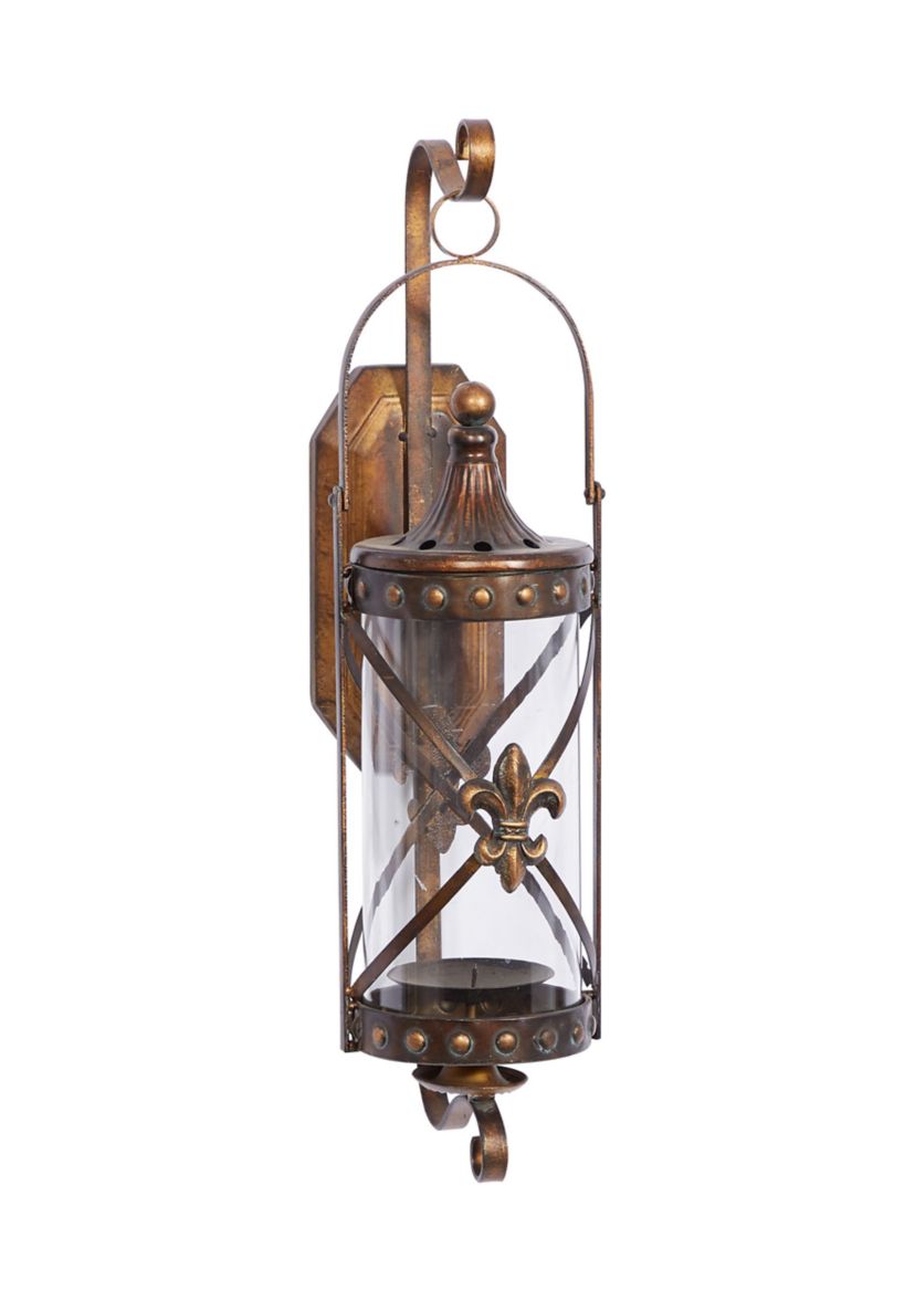 Traditional Glass Wall Sconce