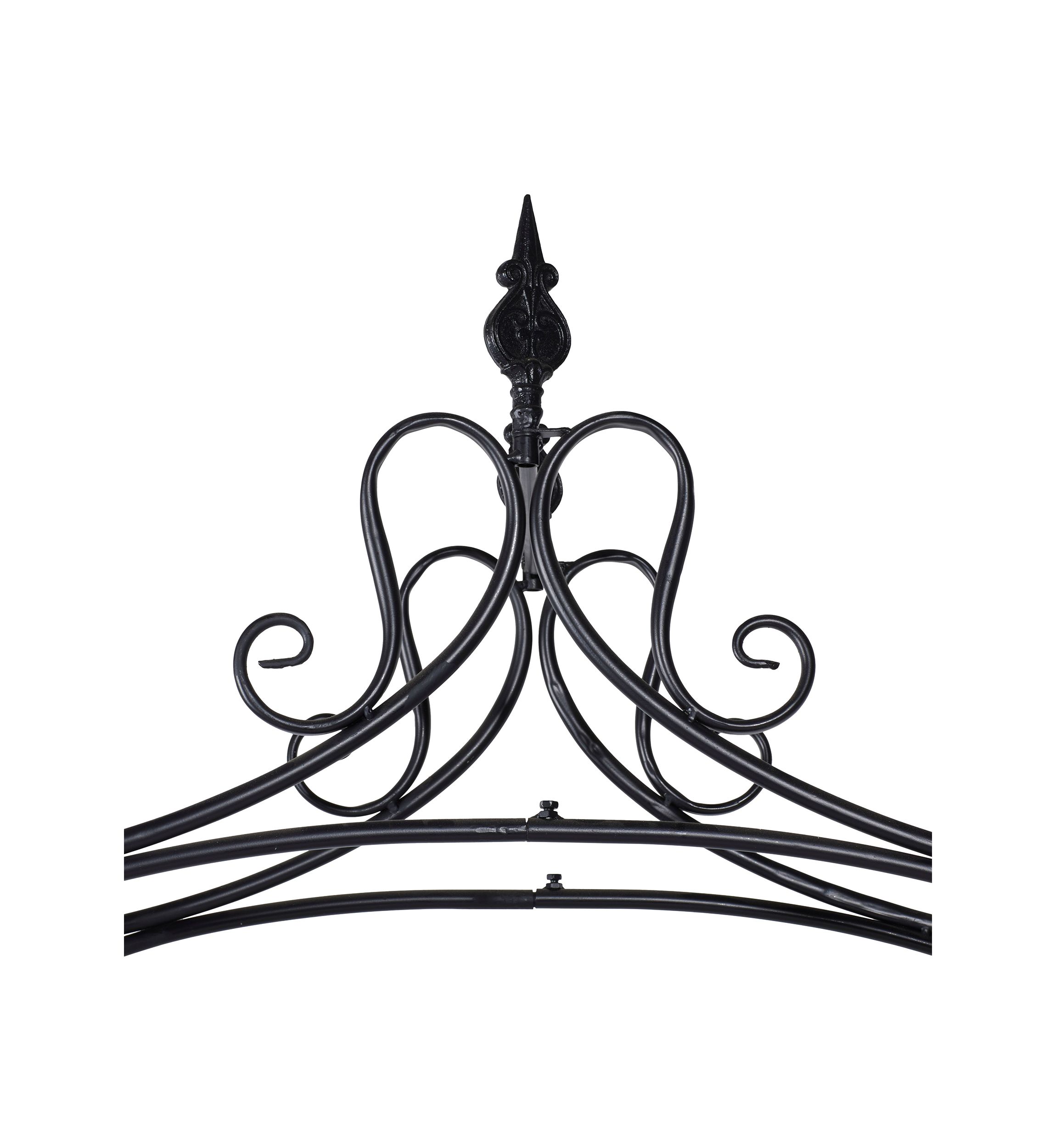 Traditional Metal Garden Arbor