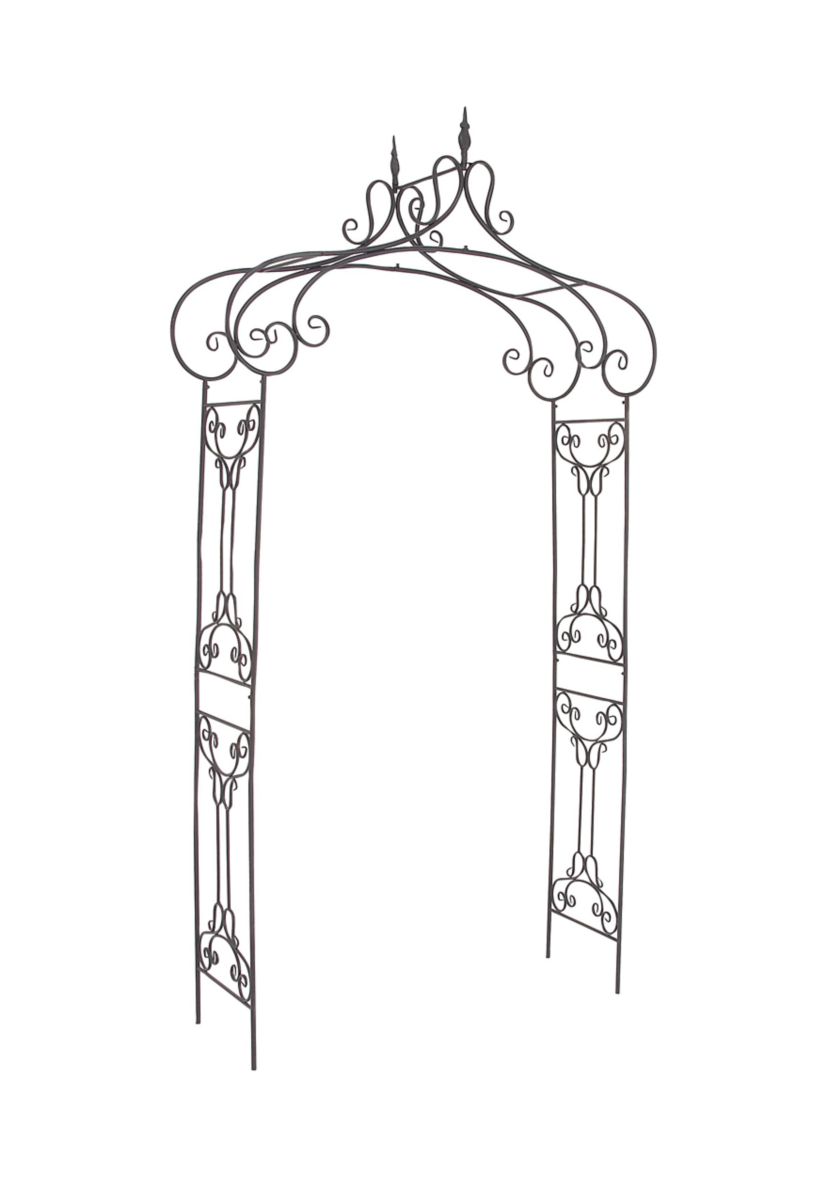 Traditional Metal Garden Arbor