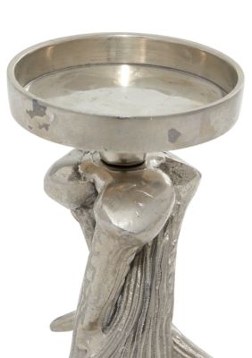 Traditional Aluminum Metal Candle Holder