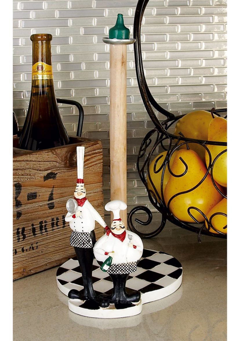 Traditional Polystone Paper Towel Holder