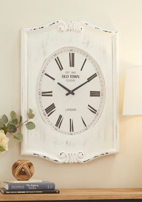 Farmhouse Wood Wall Clock