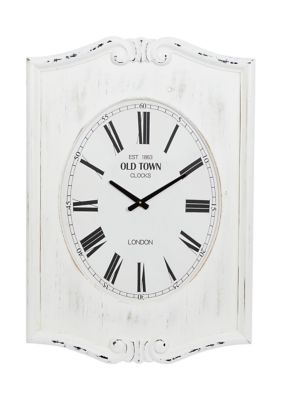 Farmhouse Wood Wall Clock