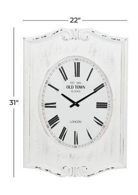 Farmhouse Wood Wall Clock