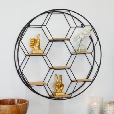 Industrial Metal Wall Shelf