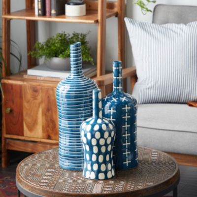 Contemporary Ceramic Vase - Set of 3