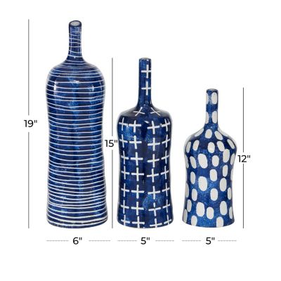 Contemporary Ceramic Vase - Set of 3