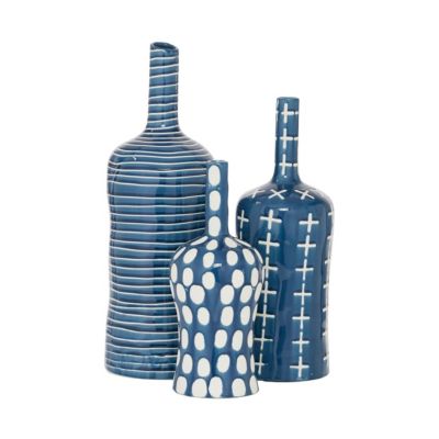 Contemporary Ceramic Vase - Set of 3