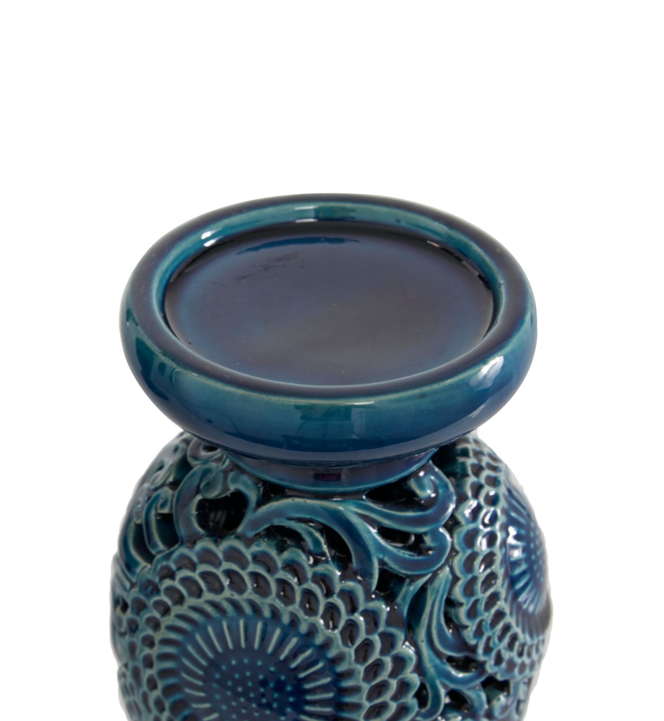 Eclectic Ceramic Candle Holder - Set of 2