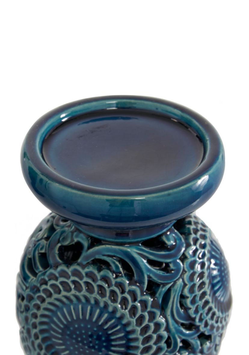 Eclectic Ceramic Candle Holder - Set of 2