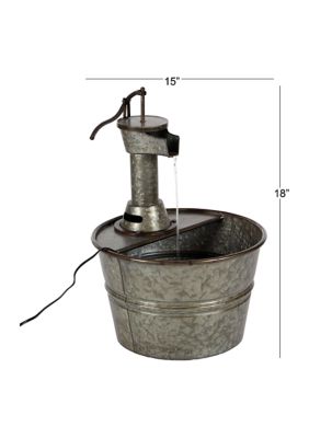 Farmhouse Metal Fountain