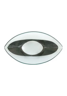 Traditional Tempered Glass Serving Bowl