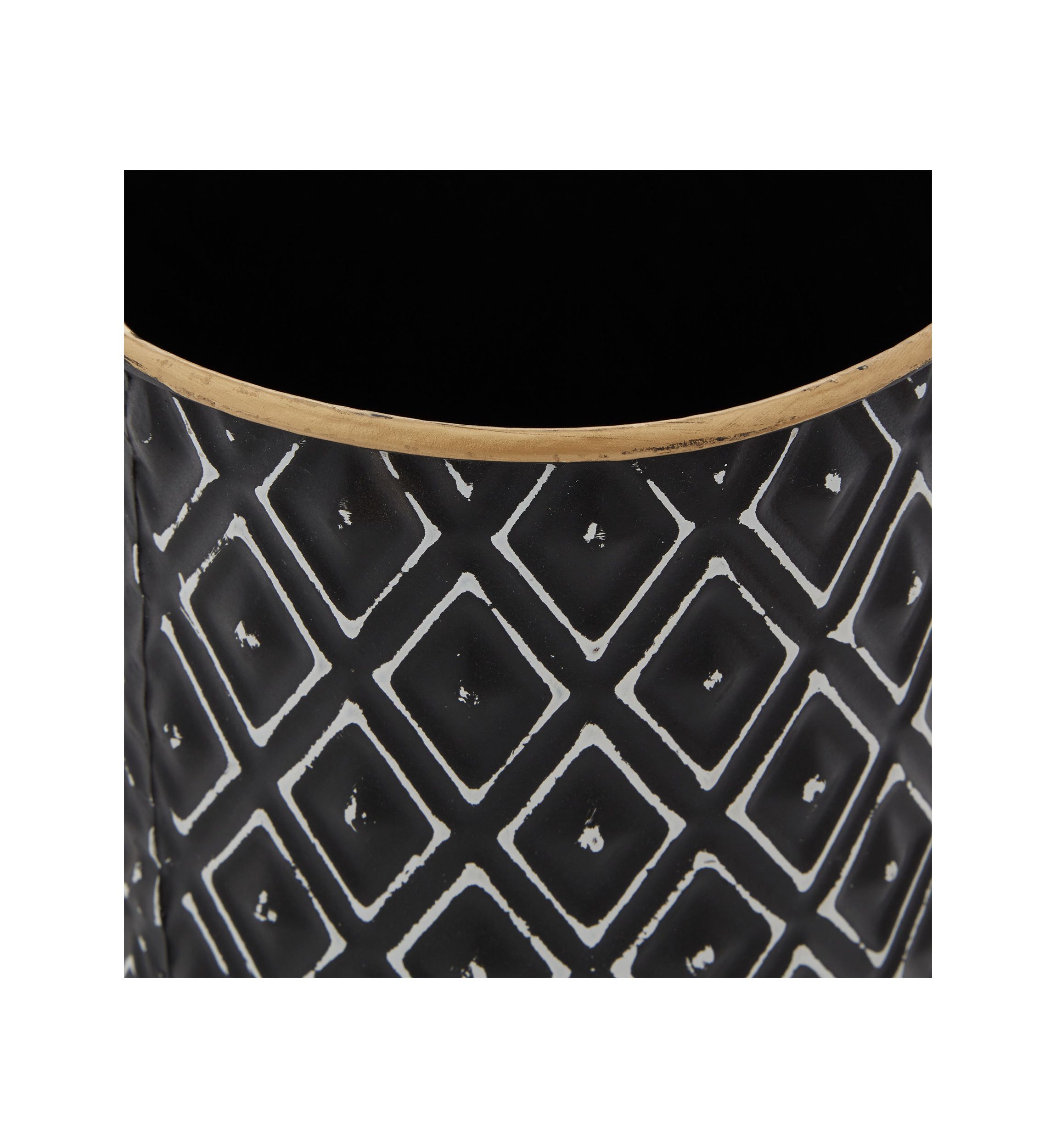 Farmhouse Metal Decorative Jars - Set of 2