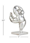 Polystone Modern Dancer Sculpture 