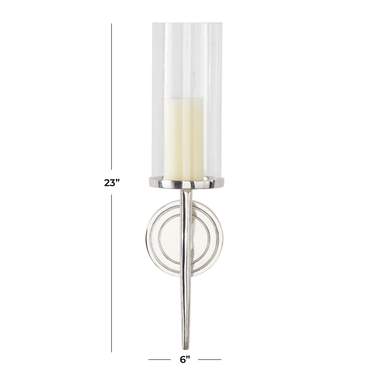 Modern Aluminum Metal Wall Sconce