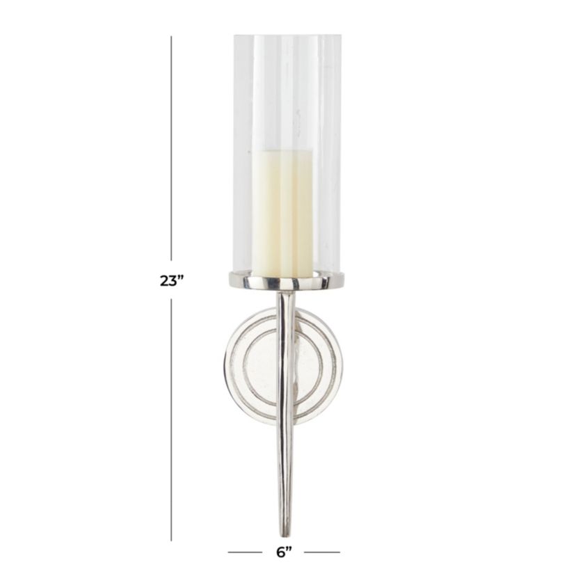Modern Aluminum Metal Wall Sconce