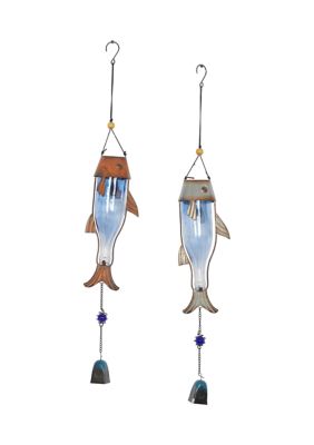 Coastal Metal Windchime - Set of 2