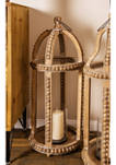 Reclaimed Wood Farmhouse Lantern