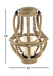 Reclaimed Wood Farmhouse Lantern