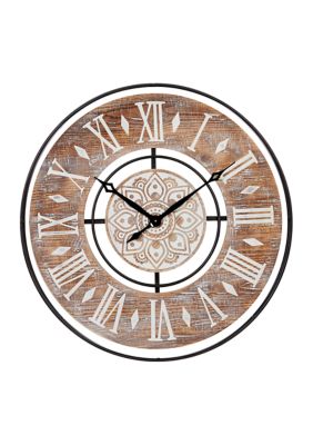 Farmhouse Metal Wall Clock