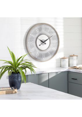 Farmhouse Wood Wall Clock