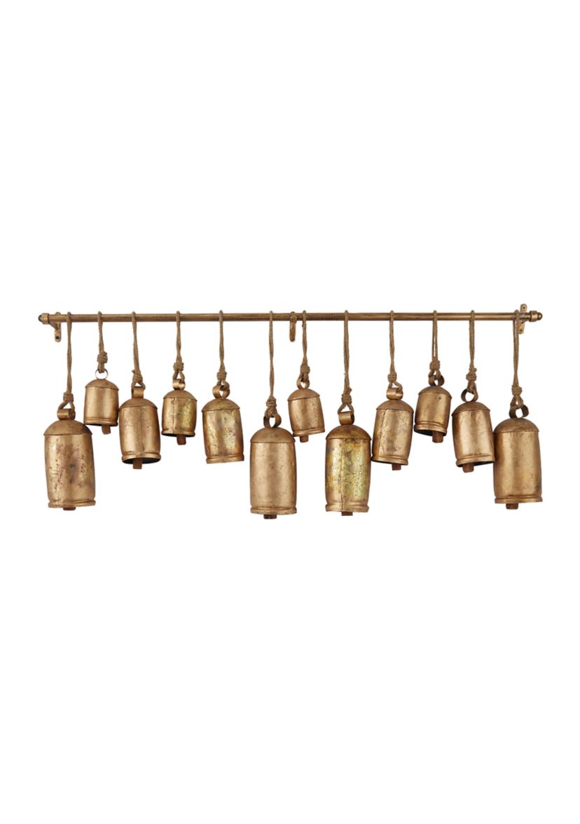 Bohemian Metal Decorative Cow Bell