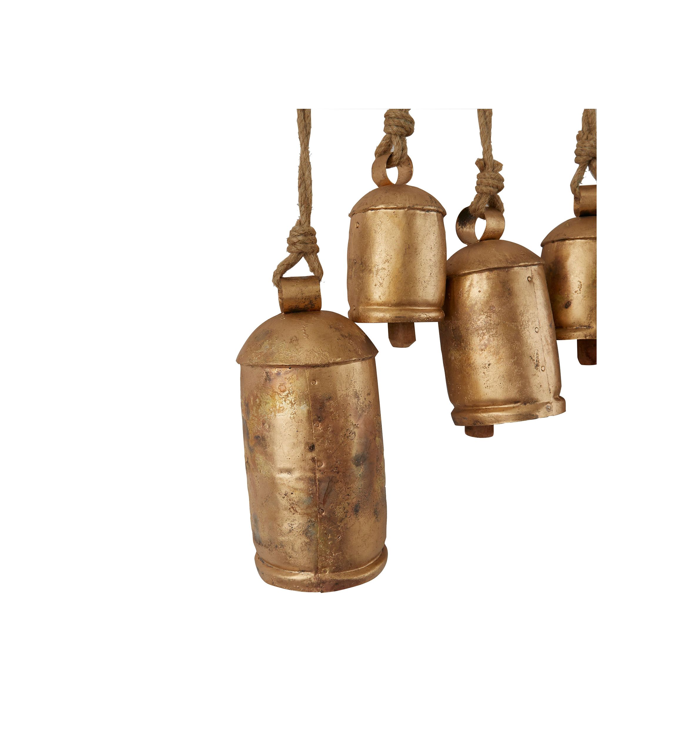 Bohemian Metal Decorative Cow Bell